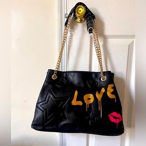 Medium/Large Betsey Johnson Chain Tote Bag *New*